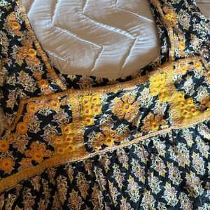 Free people cropped flowy top